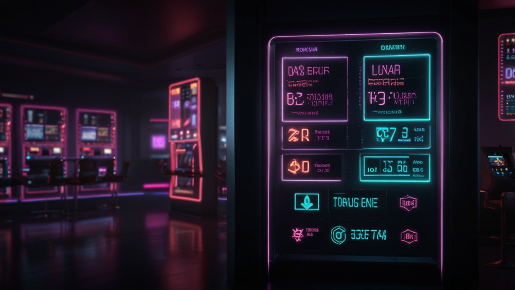 Withdrawal timing dashboard with payment method icons in a casino setting